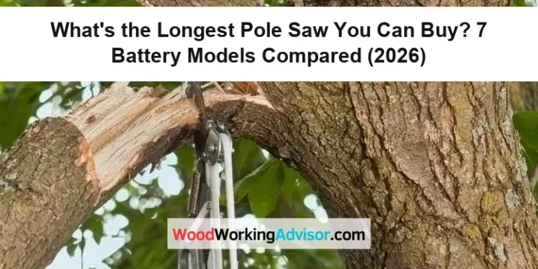 What is the longest pole saw you can buy: 7 battery-powered pole saw models compared by reach and weight