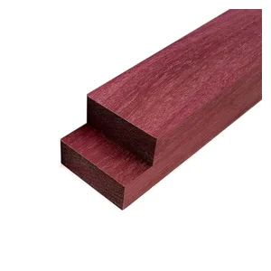 4 Pieces Purpleheart Exotic Hardwood Lumber Boards 3/4
