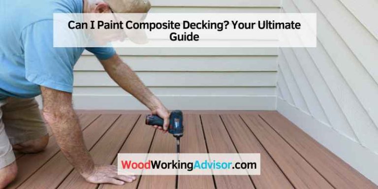 Can I Paint Composite Decking
