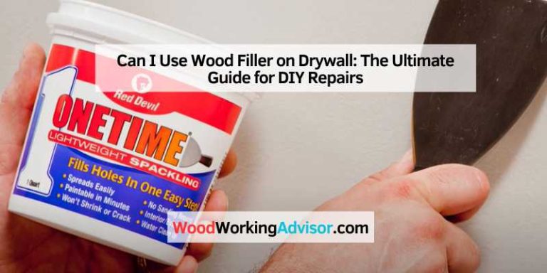 Can I Use Wood Filler on Drywall