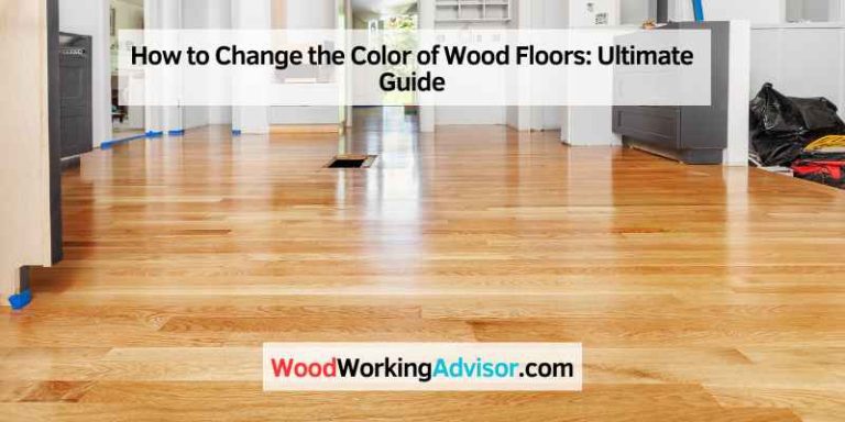How to Change the Color of Wood Floors