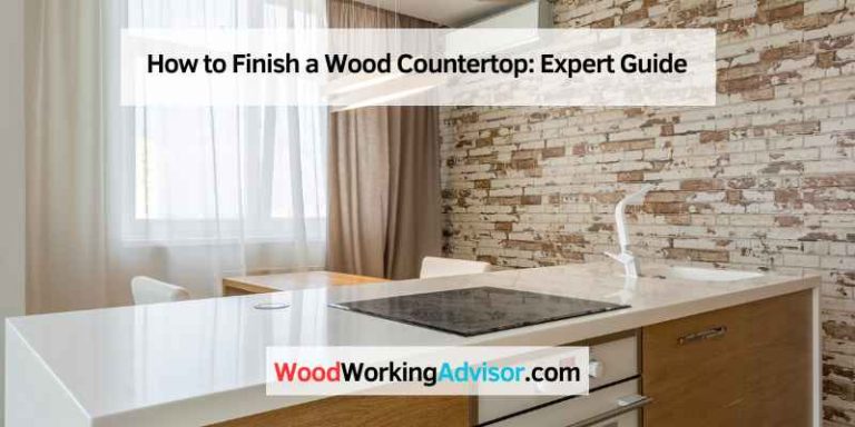 How to Finish a Wood Countertop