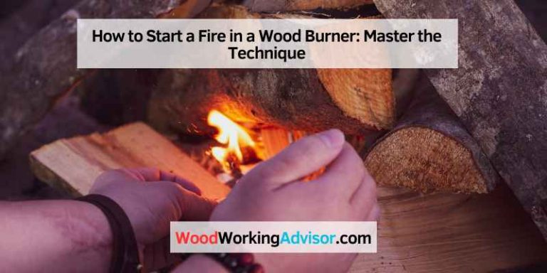 How to Start a Fire in a Wood Burner
