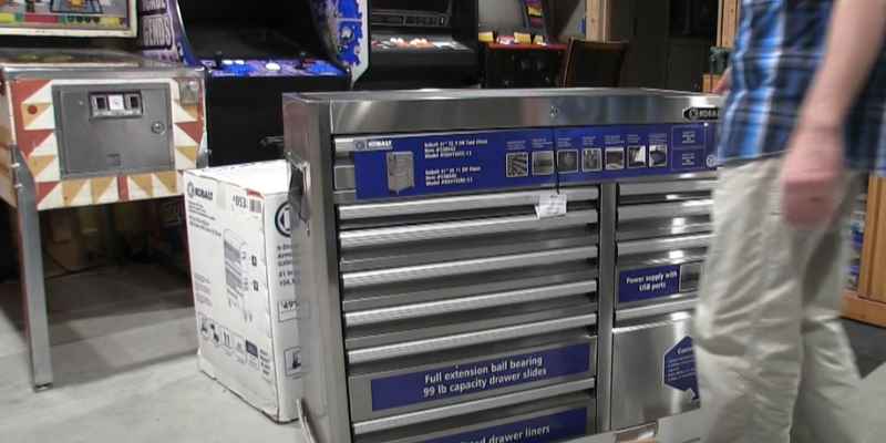 Upgrade your workshop with Kobalt Tool Chest with Radio