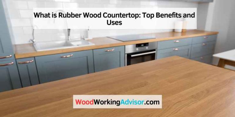 What is Rubber Wood Countertop