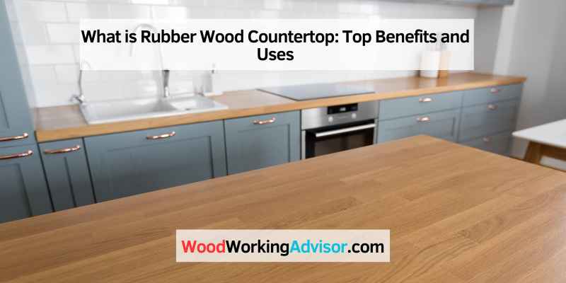 What is Rubber Wood Countertop