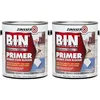 Zinsser B-I-N shellac-based primer, recommended for blocking tannin bleed on redwood and cedar