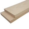 Hard maple lumber boards 3/4 by 6 inch for woodworking projects