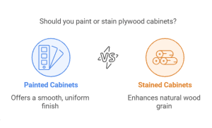How to Paint Plywood Cabinets