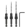 DEWALT 3-piece countersink drill bit set