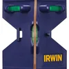 Irwin magnetic post level for plumbing fence posts