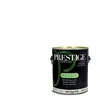 Prestige exterior paint and primer in one satin white gallon