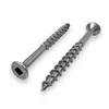 BCP Fasteners #8 x 2 inch 305 stainless steel fence and deck screws, 100 count