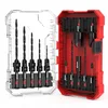 EZARC 15-piece tapered countersink drill bit set with plug cutters