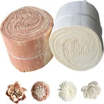 Sola wood sheet DIY kit showing raw white and pink sola wood material