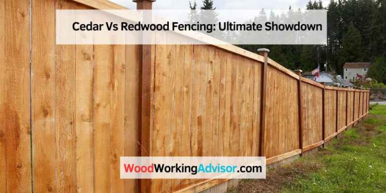 Cedar Vs Redwood Fencing