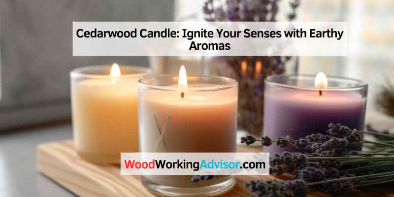Cedarwood Candle