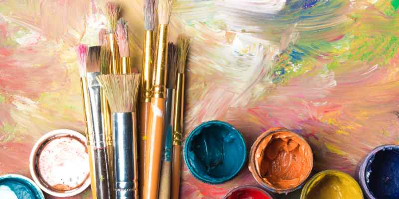 How To Revive Brushes Caked in Dried Acrylic Paint