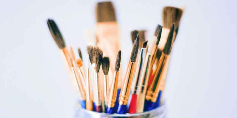 How To Revive Brushes Caked in Dried Acrylic Paint