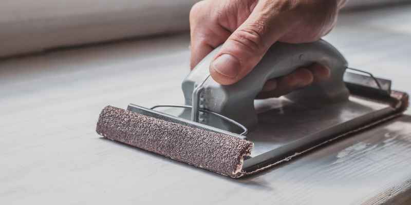 How To Sand Wood Without Sandpaper