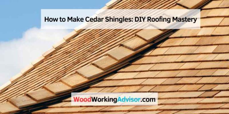How to Make Cedar Shingles