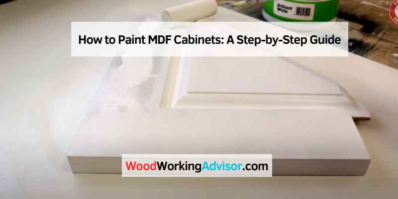 How to Paint MDF Cabinets