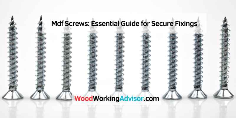 Mdf Screws