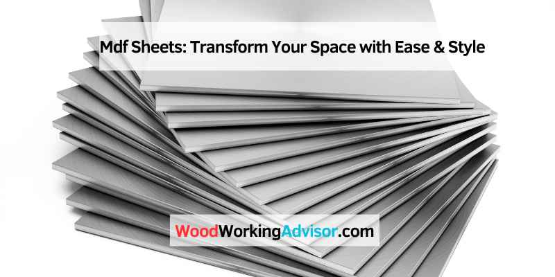 Mdf Sheets