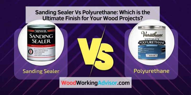 Sanding Sealer Vs Polyurethane