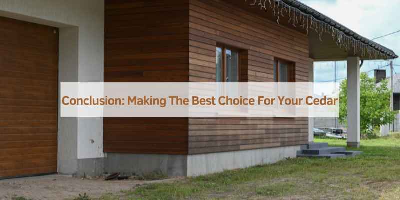 Should You Paint Cedar Wood