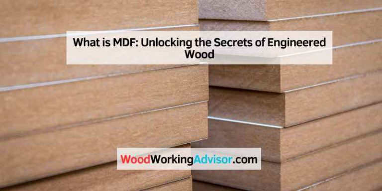 What is MDF