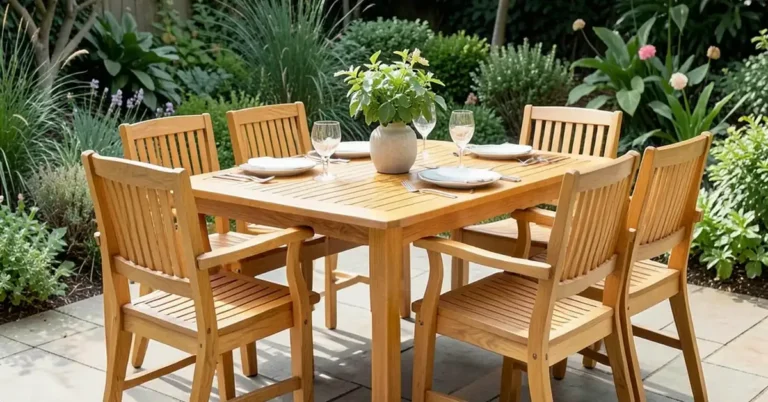 Is Acacia Wood Good for Outdoor Furniture? (Janka vs Teak)