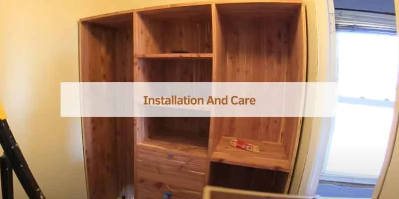 Cedar Plywood for Closets