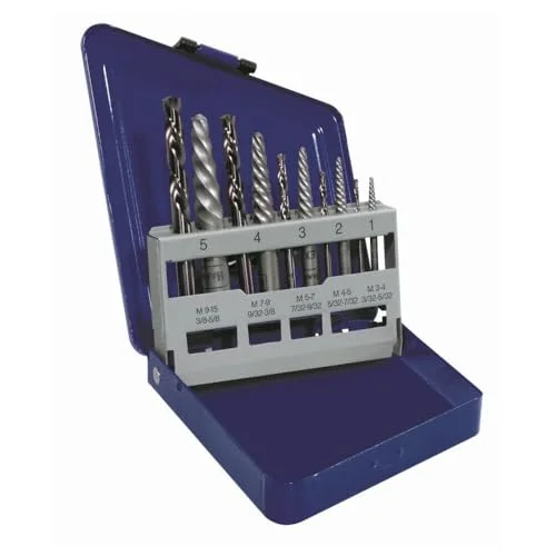 IRWIN screw extractor and drill bit set, 10-piece