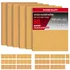 Aluminum oxide sandpaper assortment pack, various grits