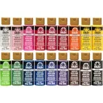 FolkArt Acrylic Paint Set 18 colors 2oz bottles