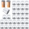 OASUM 32 pack silicone chair leg floor protectors with felt pads