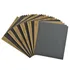 Silicon carbide sandpaper assortment sheets, 80 to 400 grit
