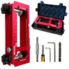 aluminum door hinge template jig for router mortising