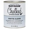 Rust-Oleum Chalked Ultra Matte Clear Top Coat can for sealing chalk paint