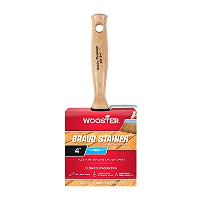 Wooster Bravo Stainer Brush 4 Inch