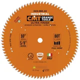 CMT 219.080.10 10 inch 80 tooth negative hook miter saw blade