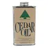 8 ounce bottle of pure cedar oil for restoring wood aroma