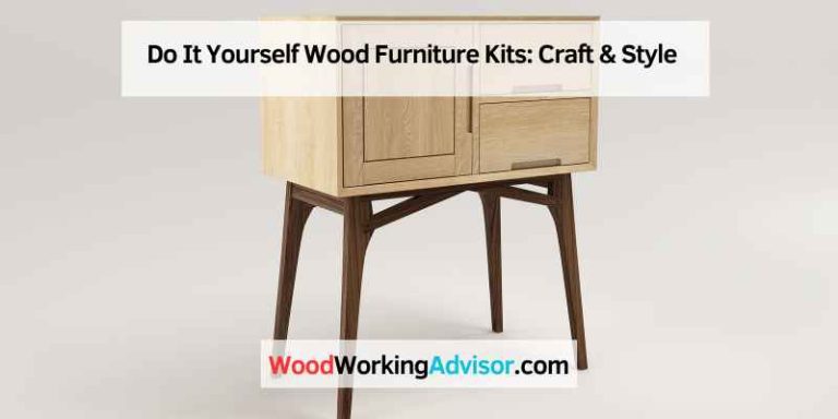 Do It Yourself Wood Furniture Kits