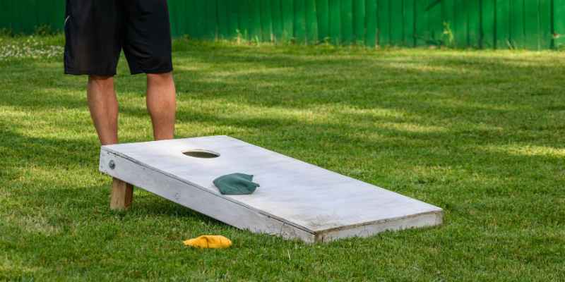Homemade Cornhole Boards