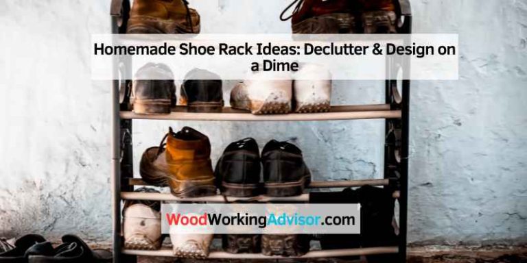 Homemade Shoe Rack
