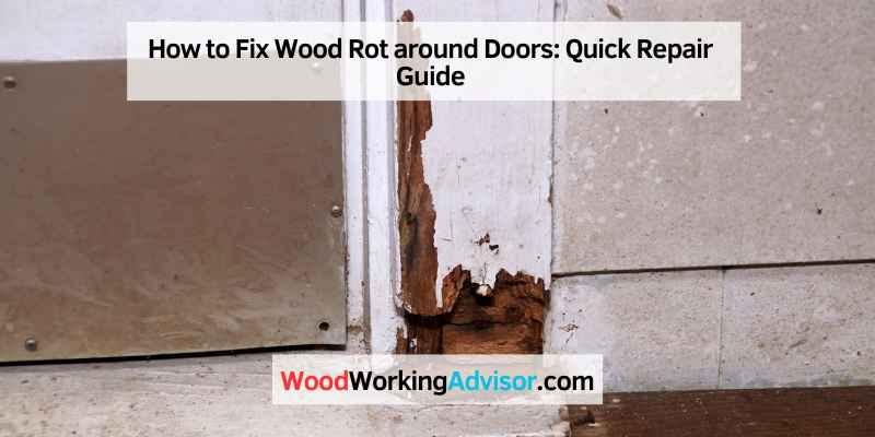 How to Fix Wood Rot around Doors