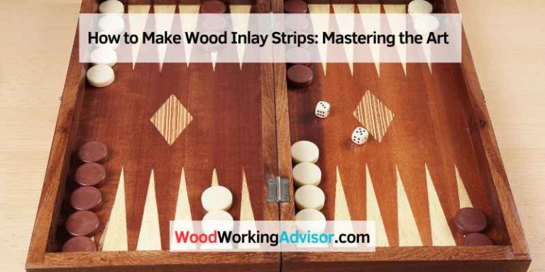 How to Make Wood Inlay Strips