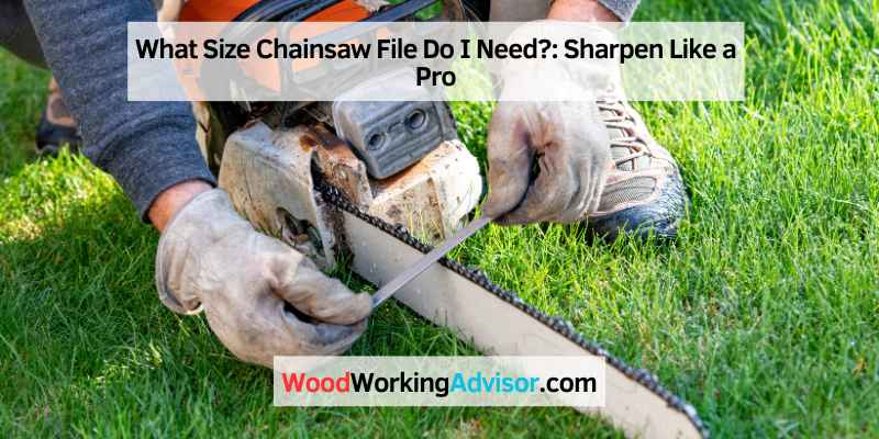 What Size Chainsaw File Do I Need