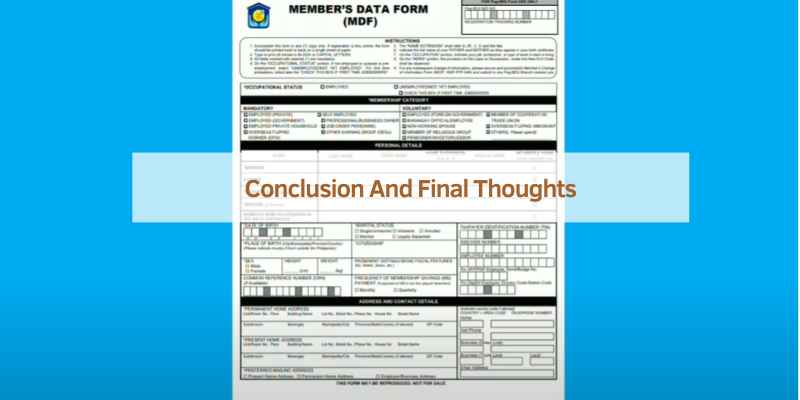 Conclusion And Final Thoughts